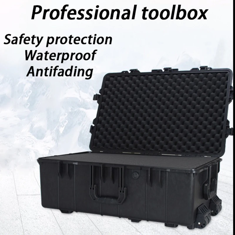 Rigid Tech Accessories Case Travel - PP Tool Organizer Box Waterproof Hard