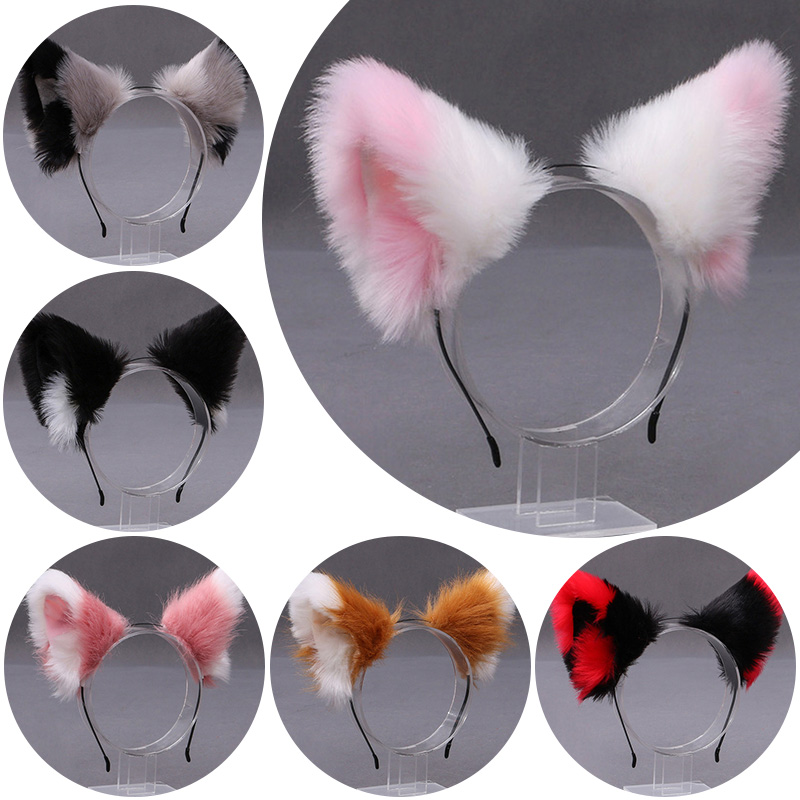 Fluffy Fox Cat Ear Plush Headb - Tech Accessories Women recension och pris