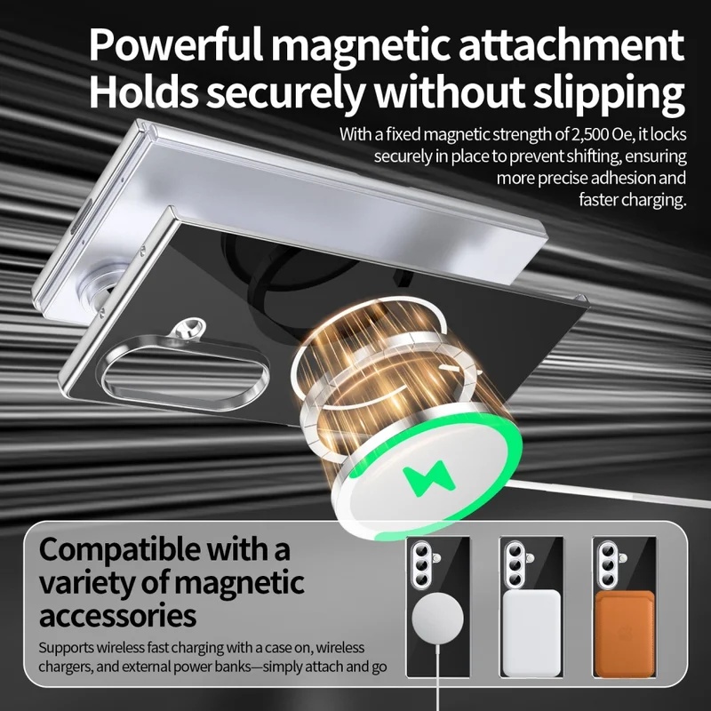 Glass Magnetic Folding Phone C - Tech Accessories Dropshipping recension och pris