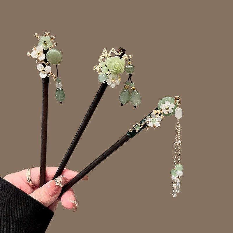 Antique Wooden Hairpin Women's - Tech Accessories Women recension och pris