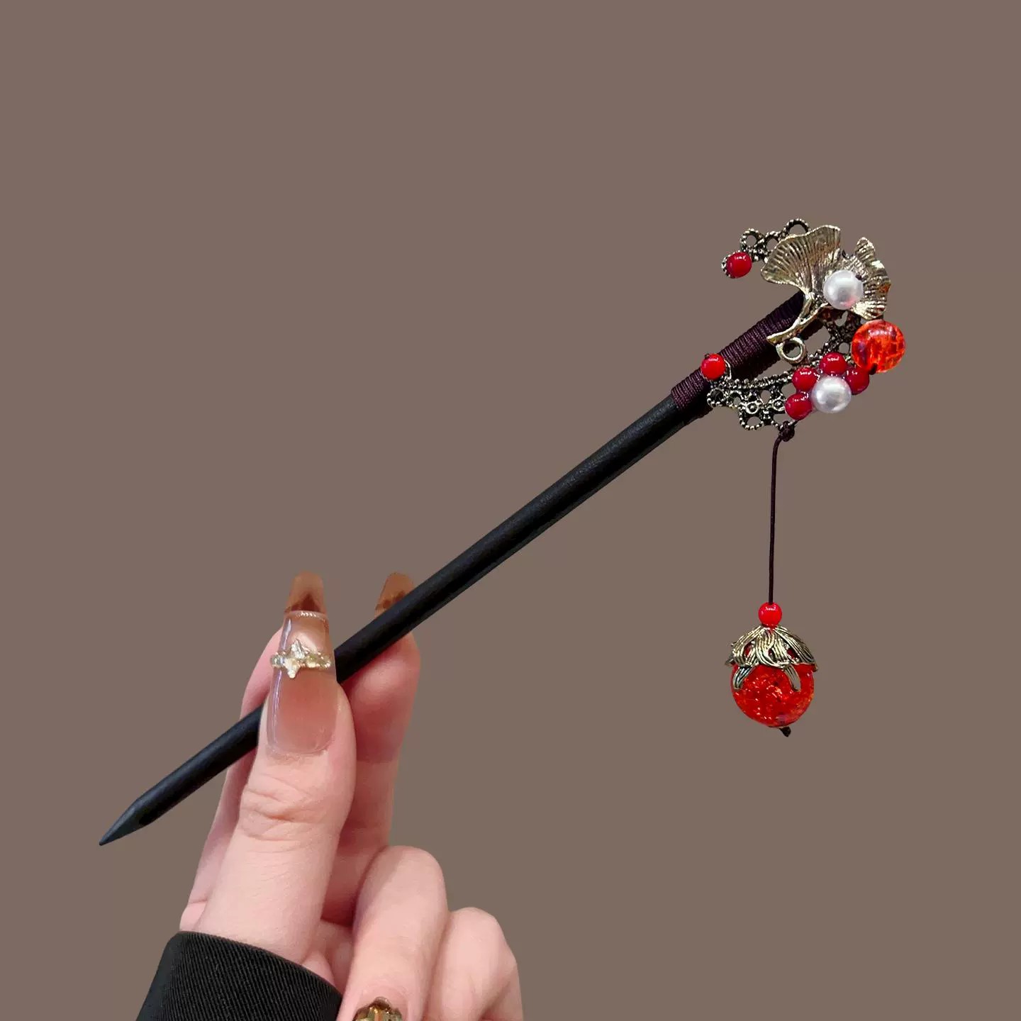 Antique Wooden Hairpin Women's - Tech Accessories Women recension och pris