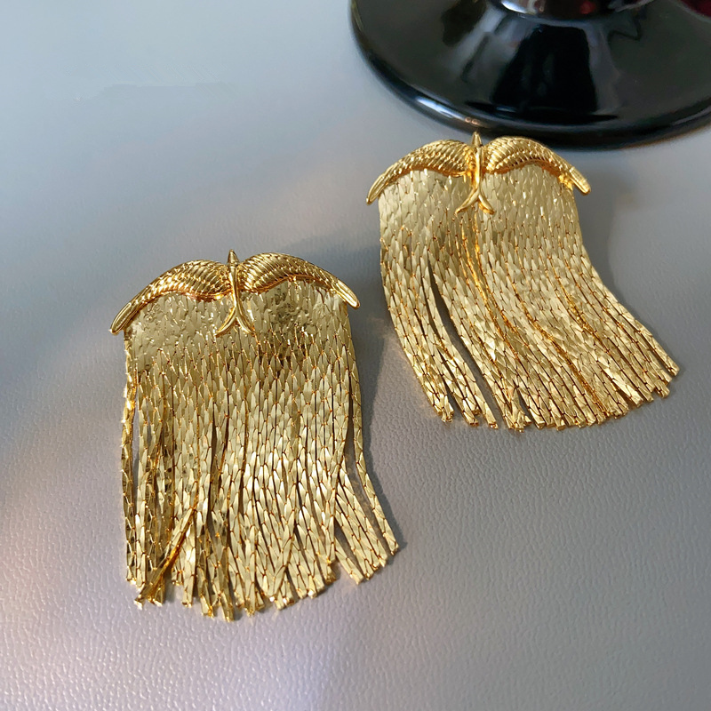 Silver Color Stud Drop Earring - Tech Accessories Dropshipping recension och pris
