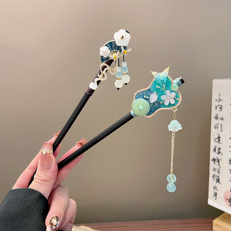 Classic Tassel Hair Stick Blac - Tech Accessories Women recension och pris